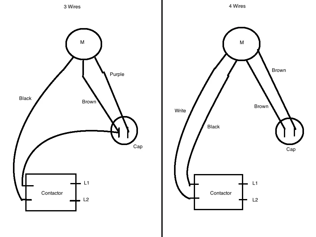 Compressor Fan Motor Wiring Diagram