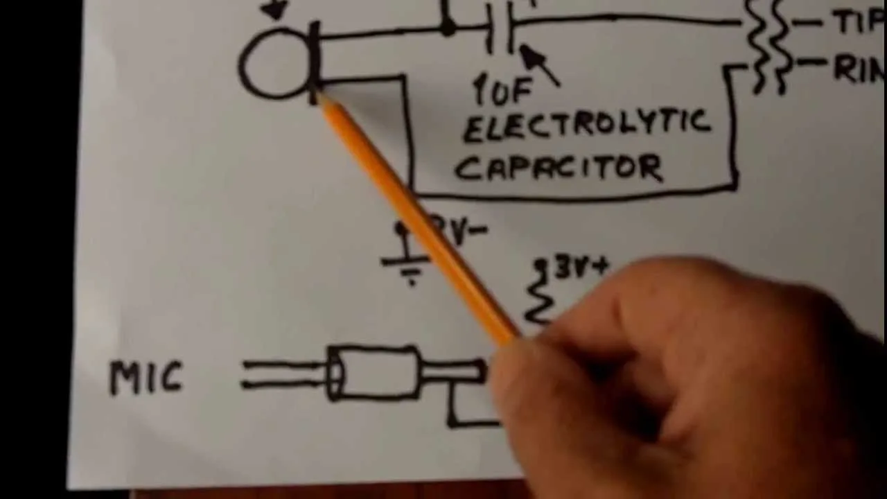 Condenser Microphone Diagram Condenser Microphone