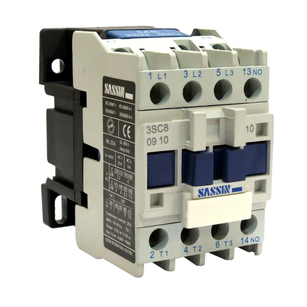Contactor 1No 9A 220Vac Contactores