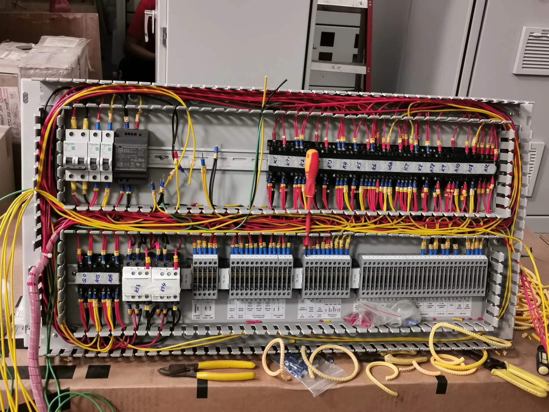 Control Panel Electrical Diagram