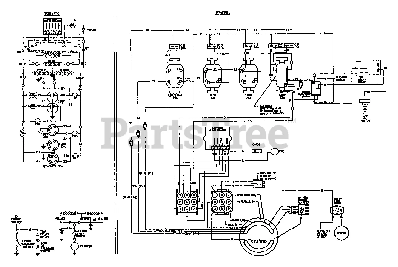 Control Wiring Diagram For Generac Generator