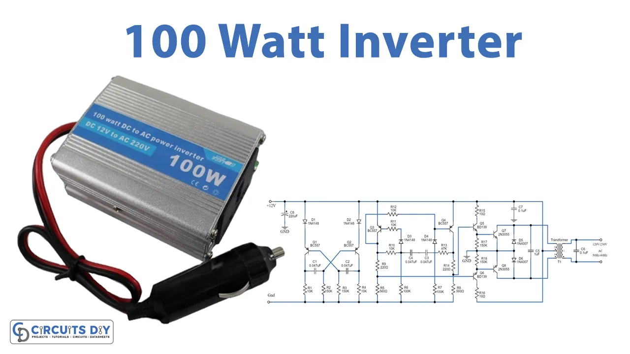 Converter 12Vdc To 230Vac Inverter Circuit Diagram Inverter