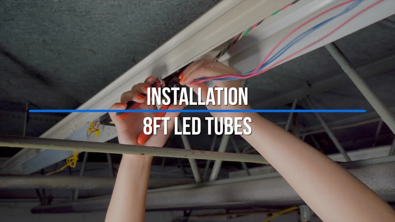 Converting Fluorescent To Led Lighting T12