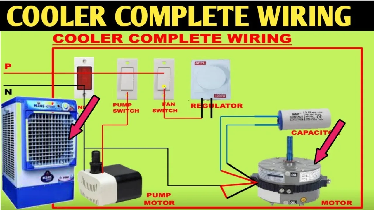 Cooler Connection Diagram With Motor Wiring