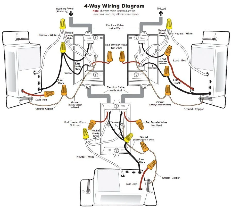 Cooper Light Switch Wiring Diagram Easy Wiring
