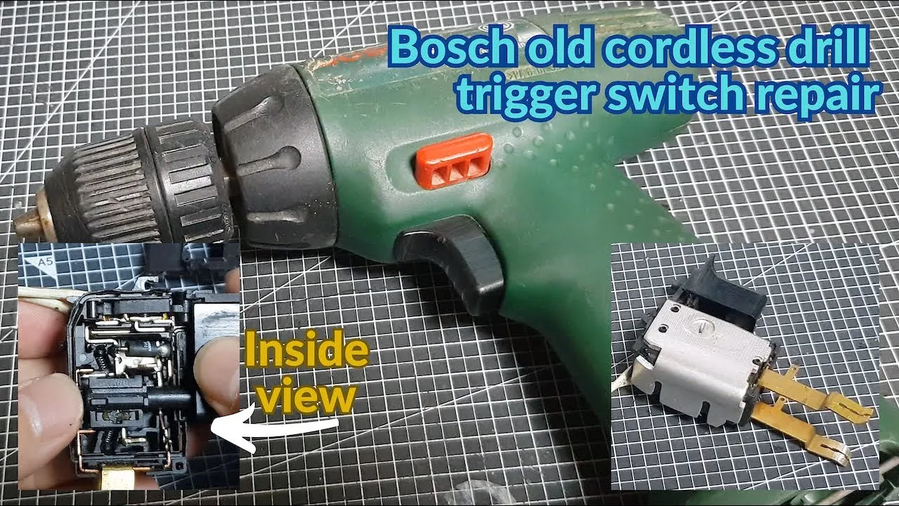 Cordless Drill Trigger Switch Diagram Milwaukee Electric Dri