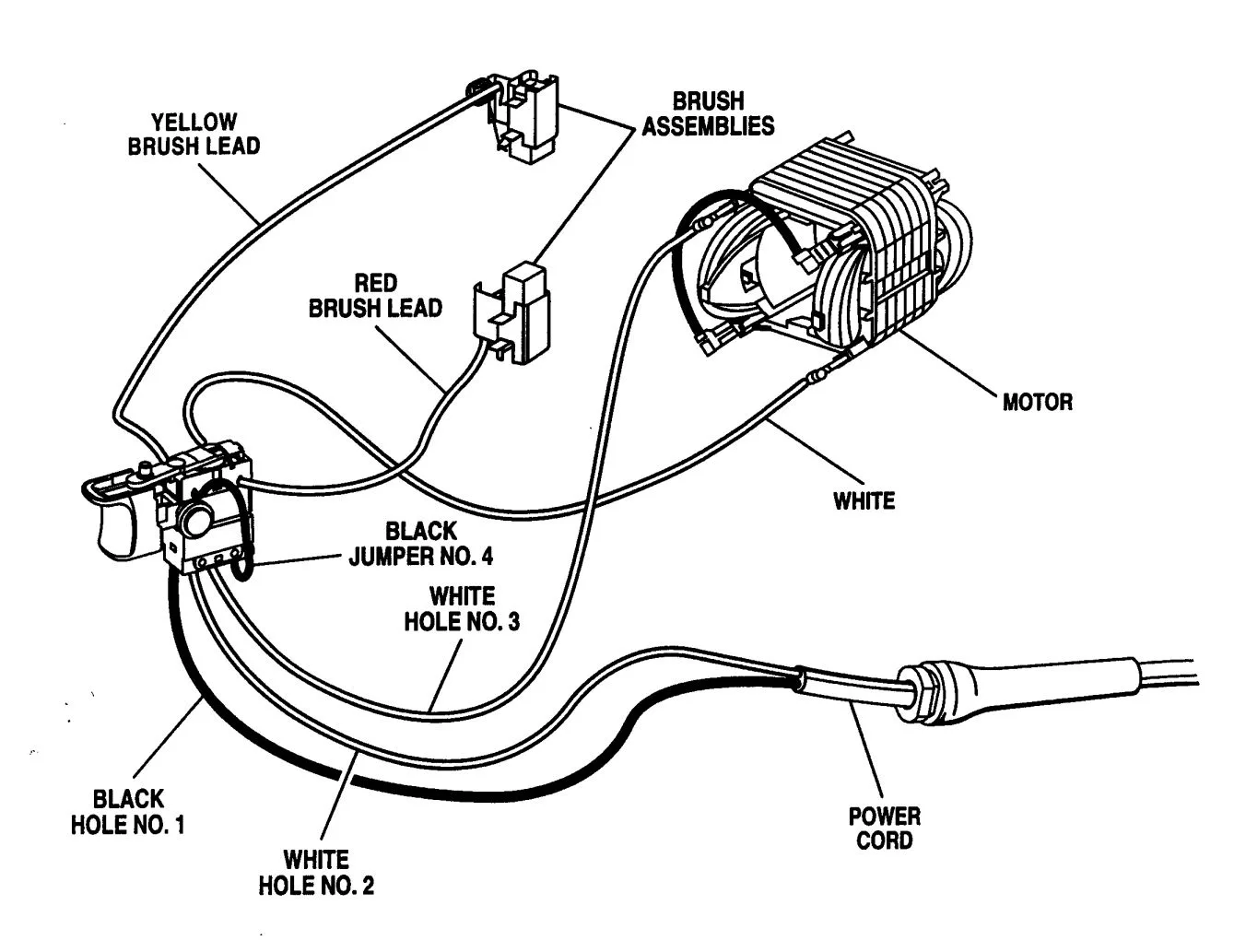 Cordless Drill Trigger Switch Diagram Milwaukee Electric Dri