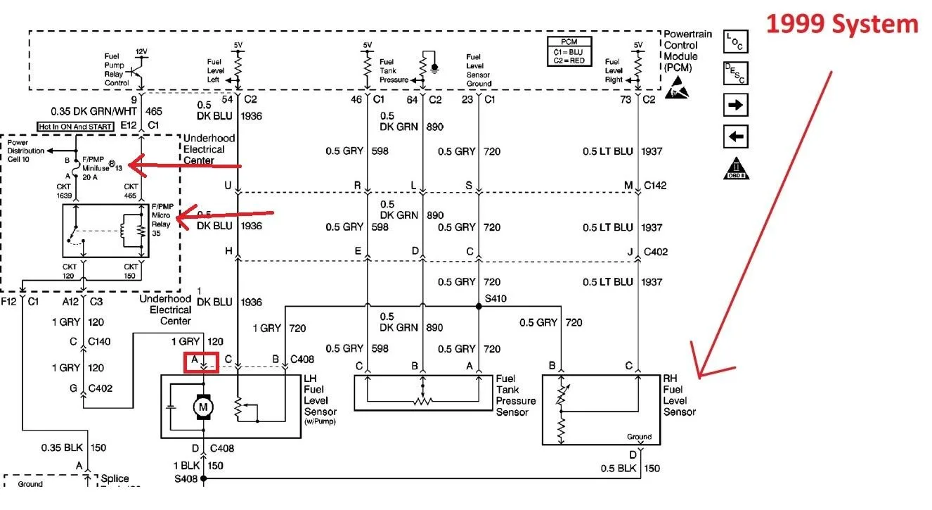 Corvette Fuel Pump Relay Wiring Diagram