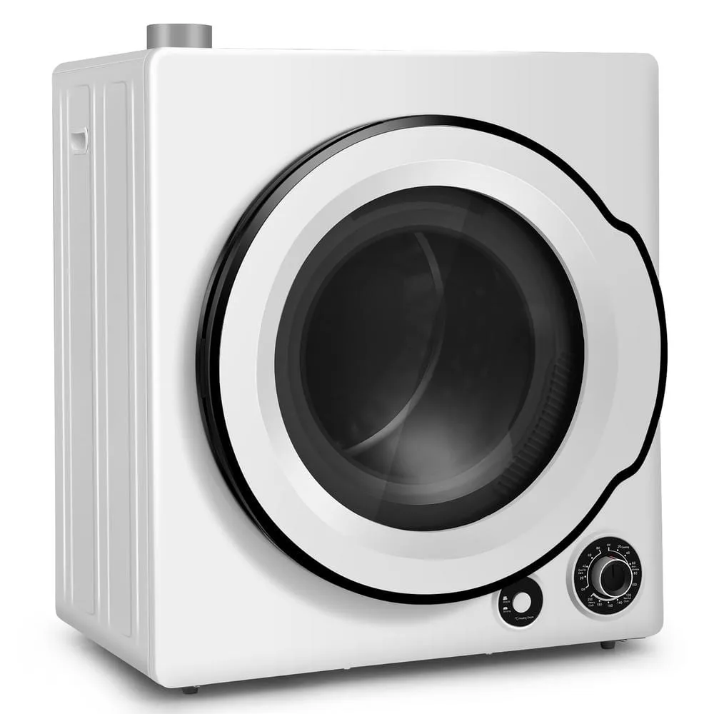 Costway 2 5 Vented Smart Electric Dryer Compact Laundry Dryer 13 2 Lbs Clothes Dryer 5