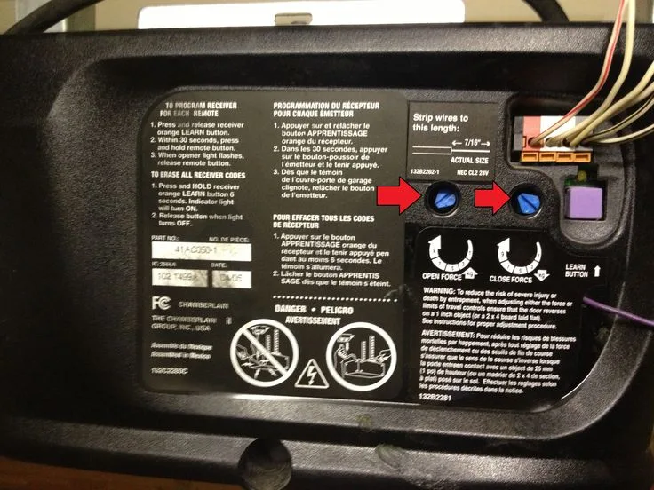 Craftsman 1 2 Hp Garage Door Opener Wiring Diagram Chamberlain Garage Door