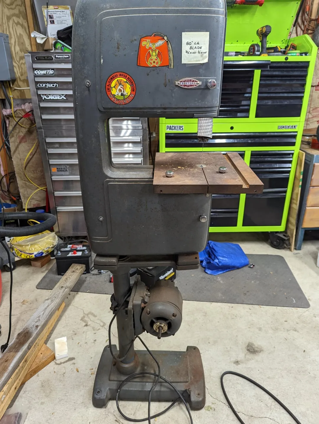 Craftsman 103 24280 Bandsaw R Vintagetools