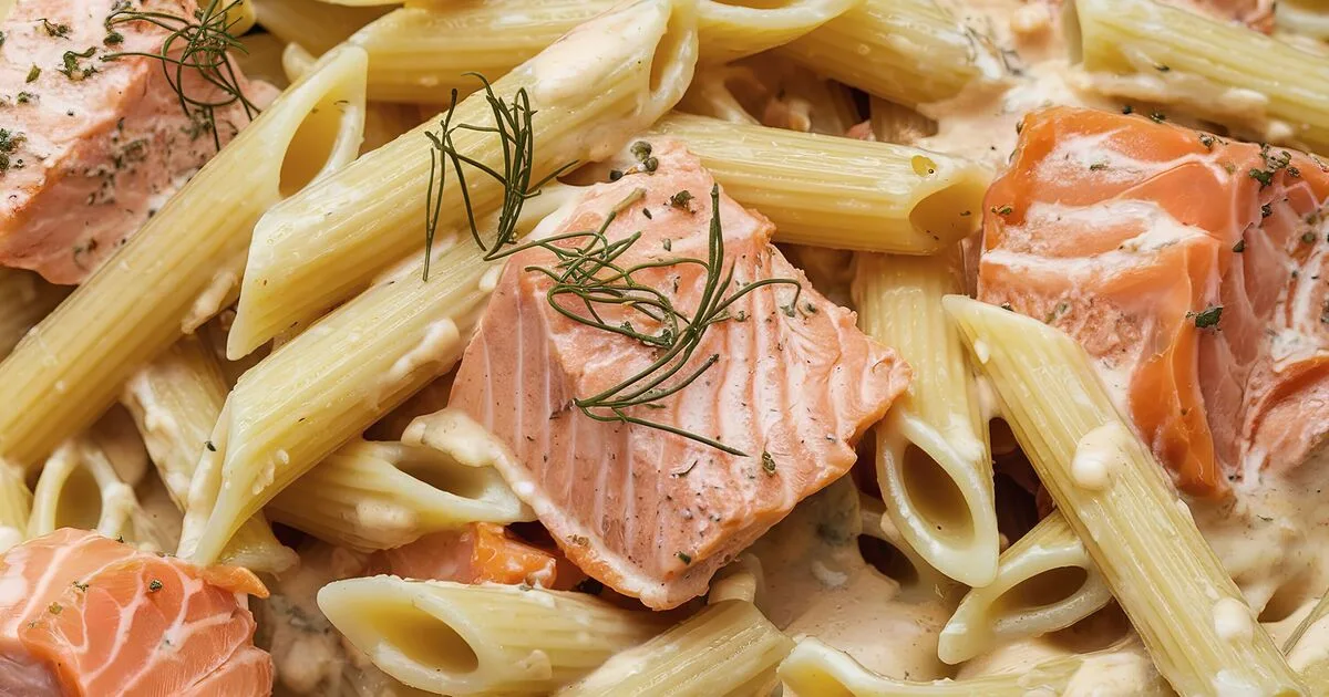 Creamy Salmon Pasta Recipe Is Comforting And Filling Meal