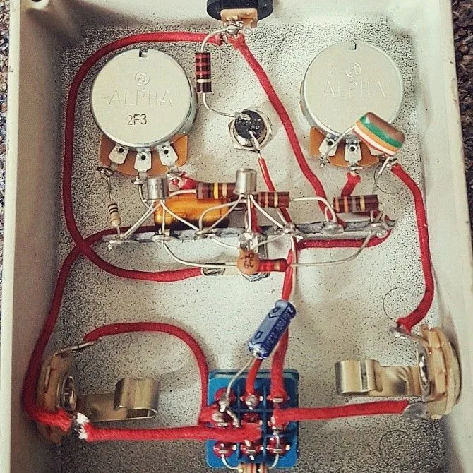 Creepy Fingers Si Fuzz Face Electrónica Guitarras Tecnologia