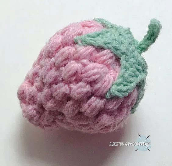 Crochet Easy Strawberry Free Diagram Pattern Crochet Strawberry Easy Crochet Crochet Blanket