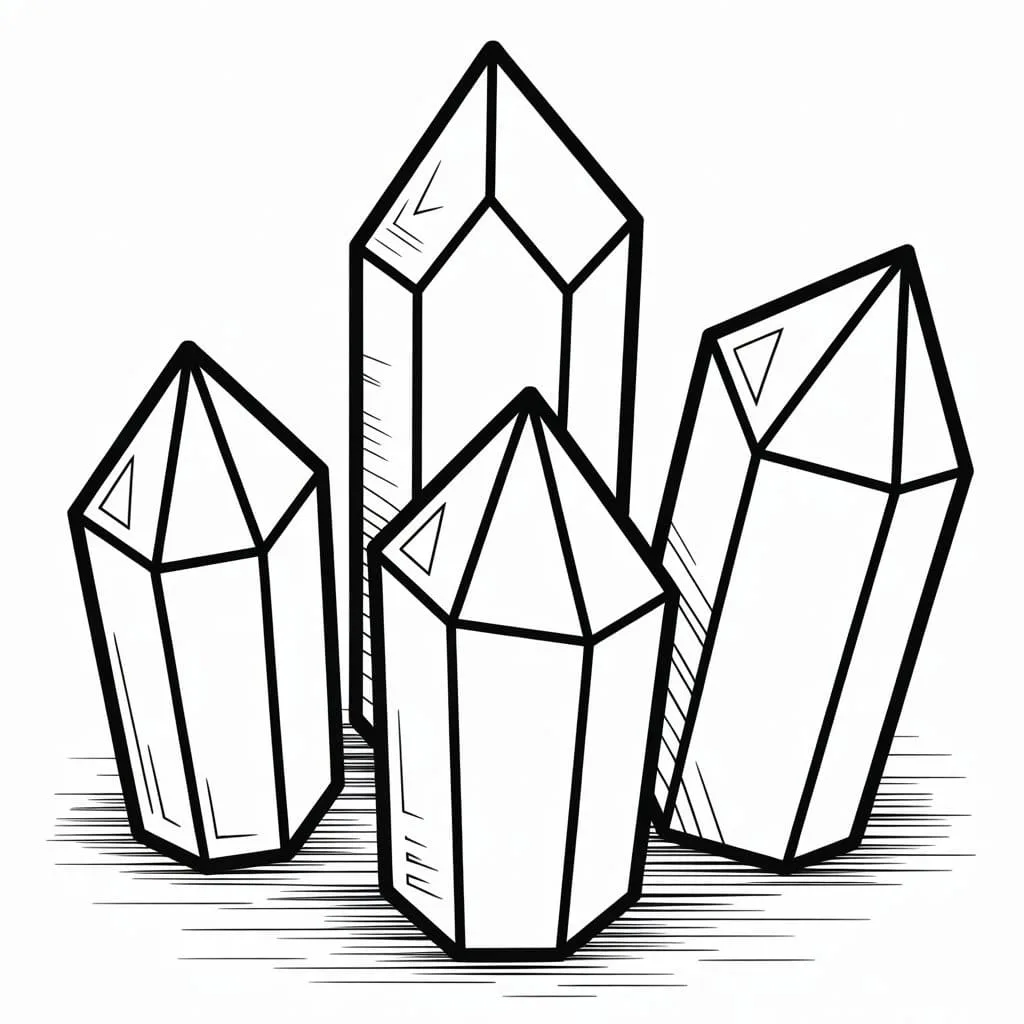 Crystal Free For Kids Coloring Page Download Print Or Color Online For Free