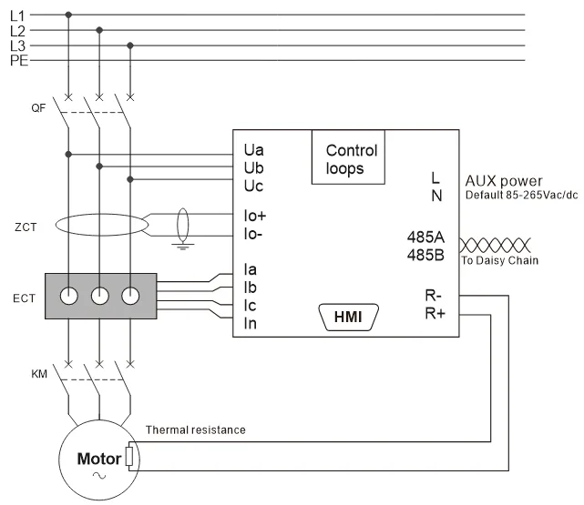 Ct Selection Guide In Motor Protection Relay Blue Jay