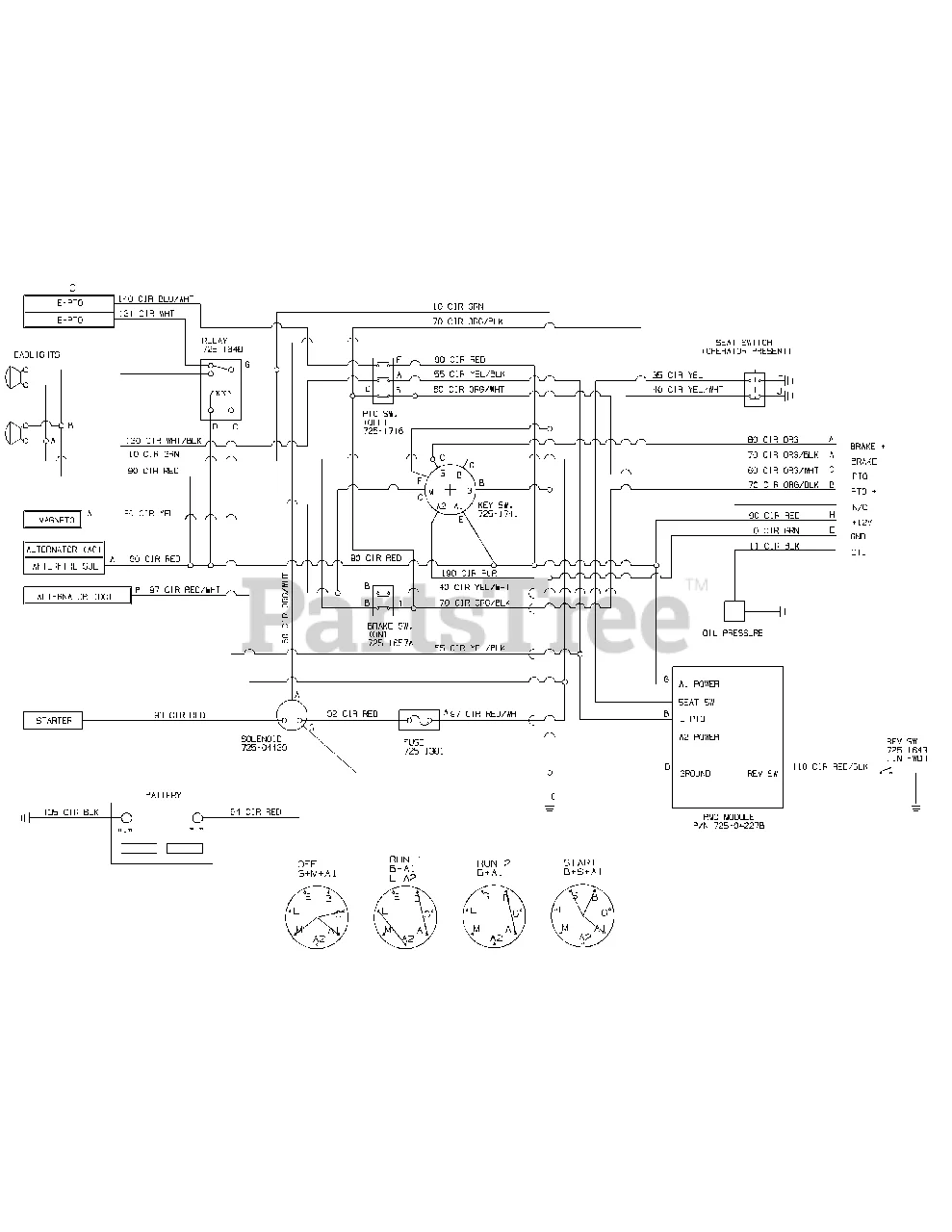 Cub Cadet Ltx 1050 Solenoid Wiring Diagram