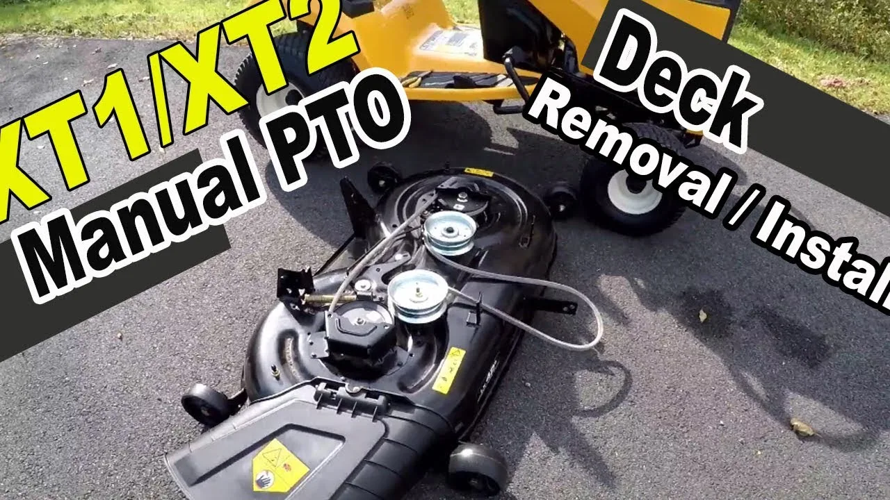 Cub Cadet Xt1 Belt Diagram