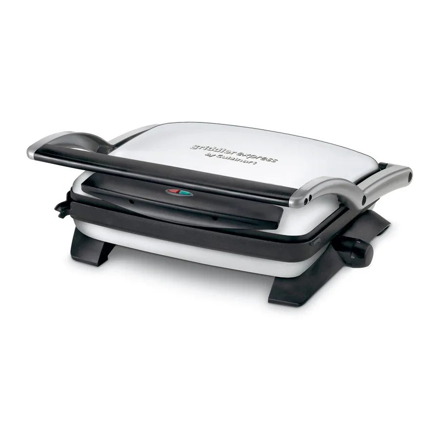 Cuisinart Griddler Express Gr 2 Instruction And Recipe Booklet Pdf Download Manualslib