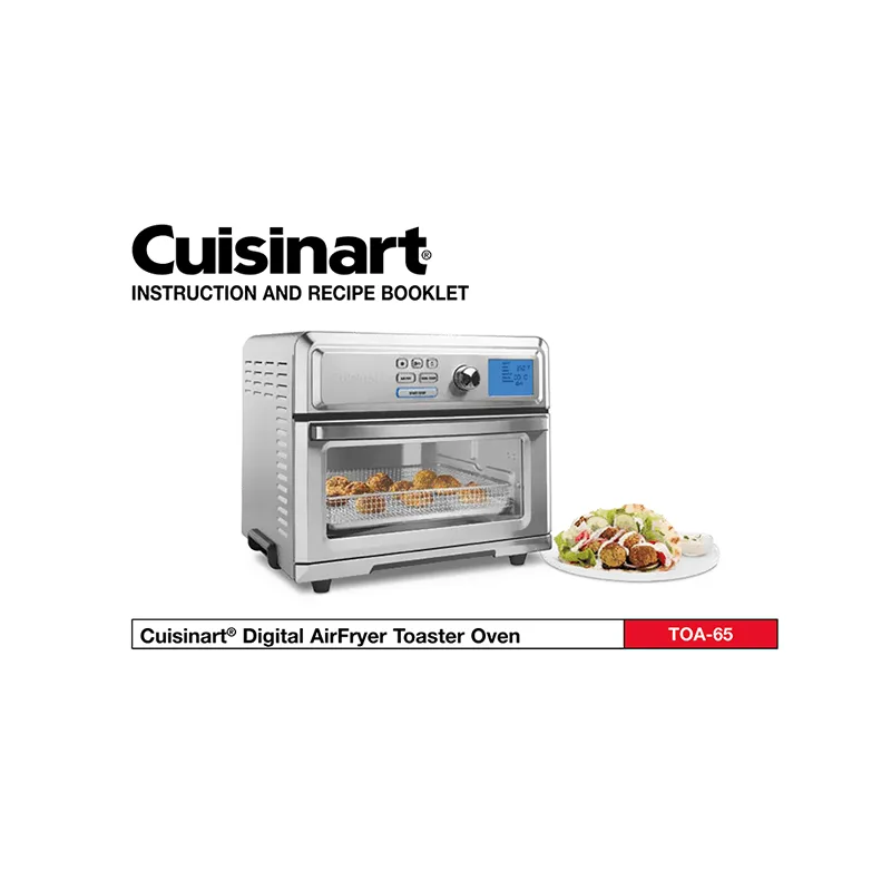 Cuisinart Toa 65 Air Fryer Toaster Oven User Manual