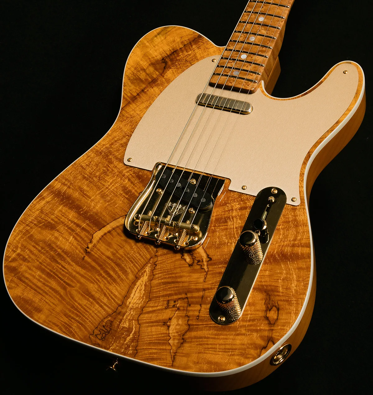 Custom Collection Artisan Telecaster Spalted Maple Custom Collection Artisan Series