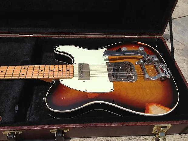 Custom Telecaster Relic With Bigsby Andy Summers Inspired Reverb