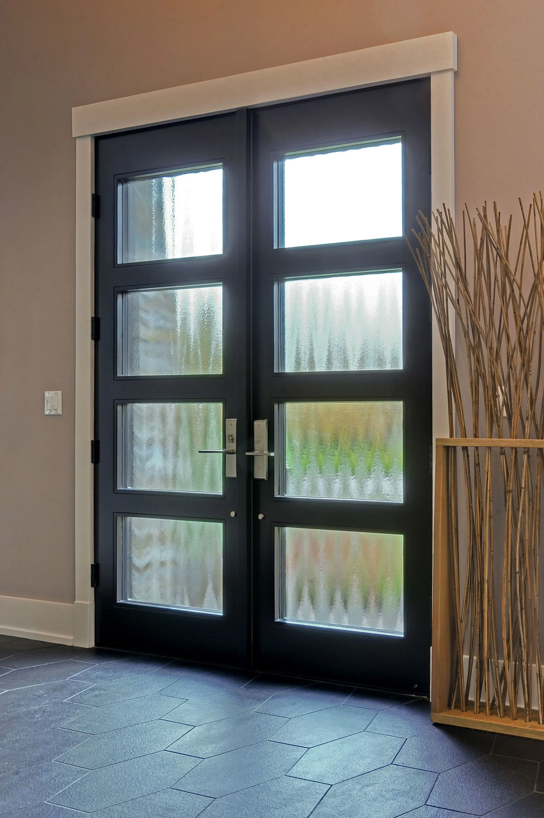 Custom Wood Front Entry Doors Custom Modern Wood Double Door Db Emd 823 Dd Cst Glenview