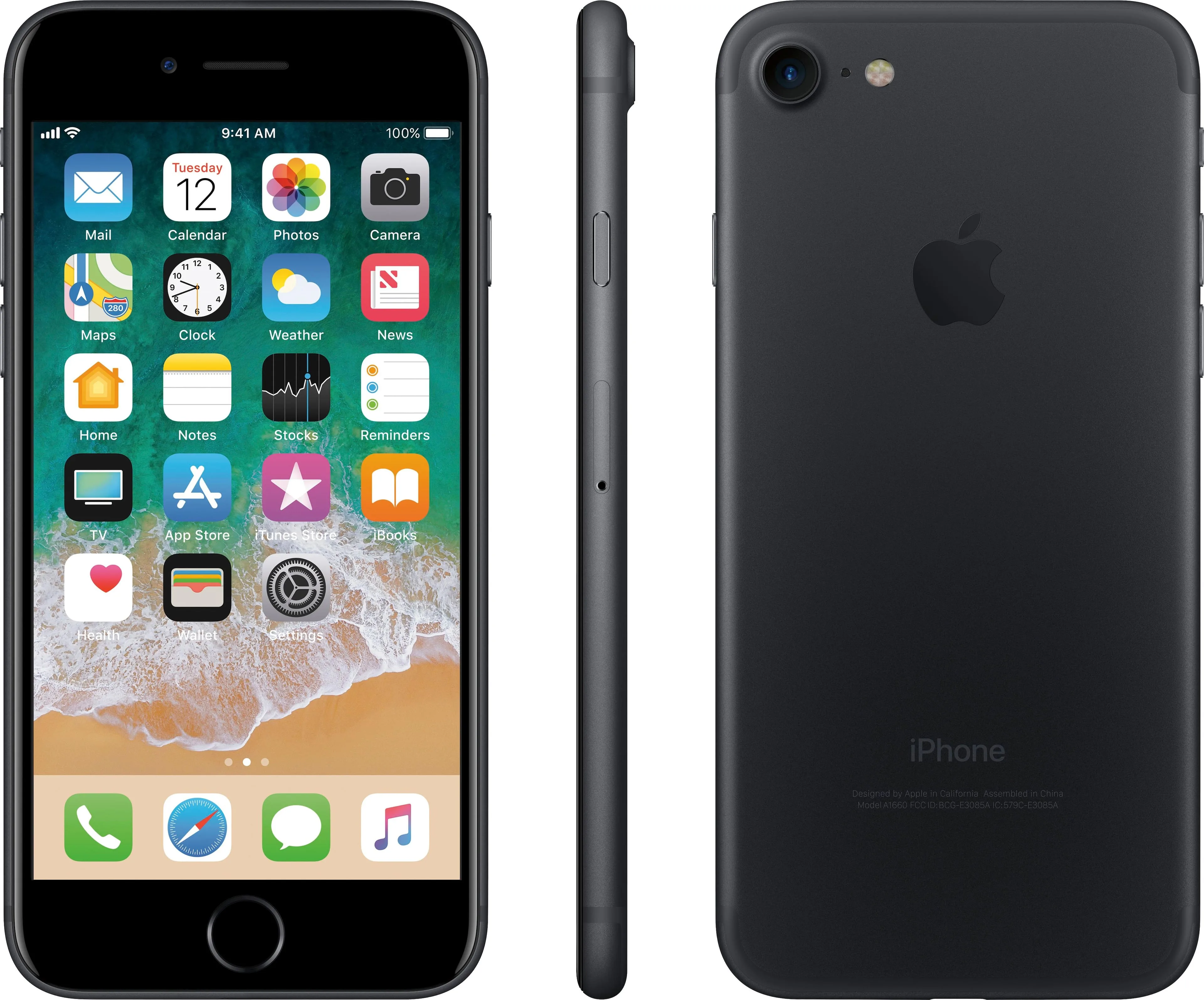 Customer Reviews Apple Iphone 7 128Gb Black At T Mn8L2Ll A Best Buy