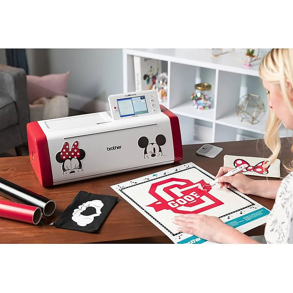 Customer Reviews Brother Scanncut Dx Sdx230Di Disney Cutting Machine White Sdx230Di Best Buy