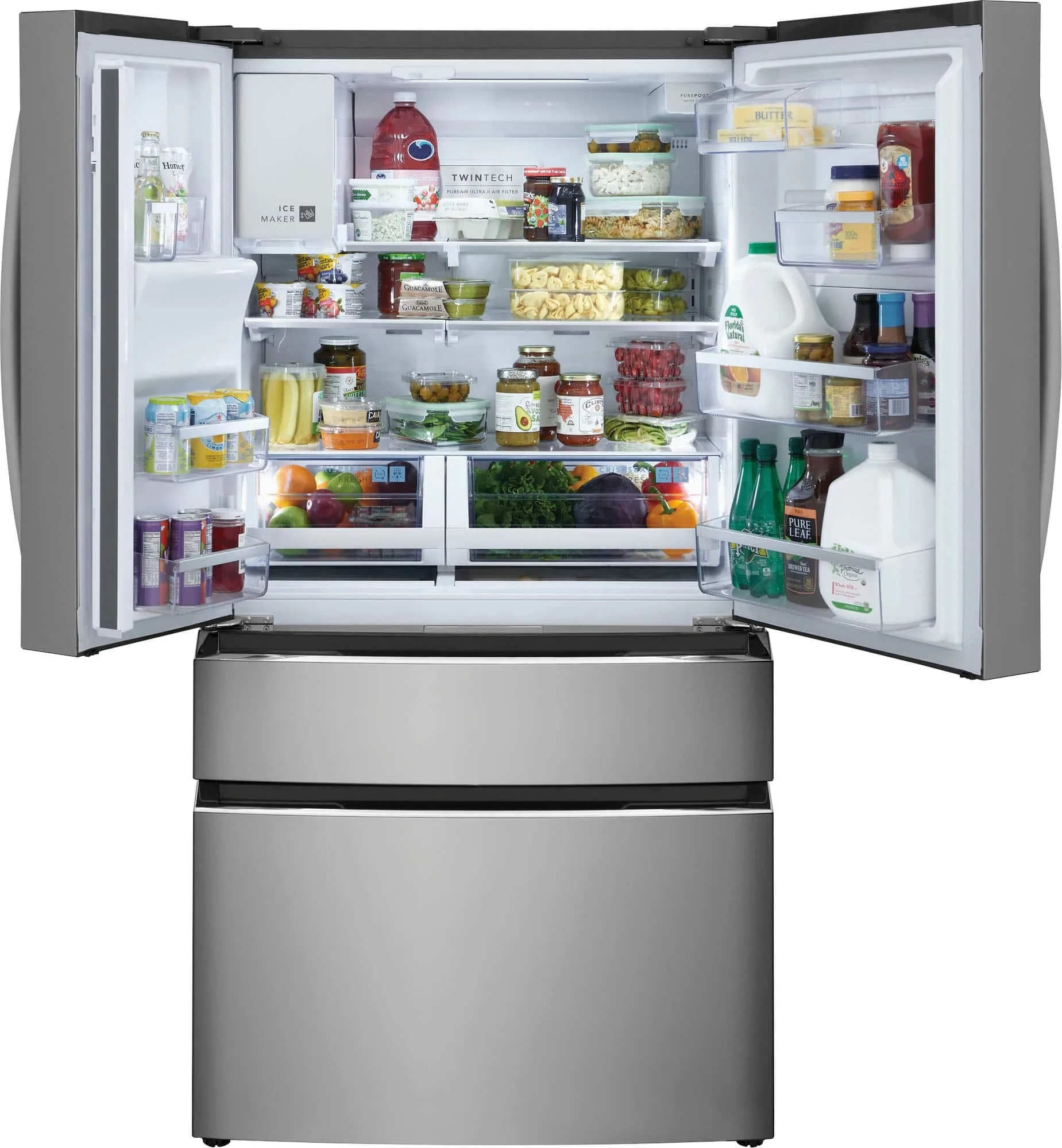 Customer Reviews Frigidaire Gallery 21 5 Cu Ft 4 Door French Door Counter Depth Refrigerator