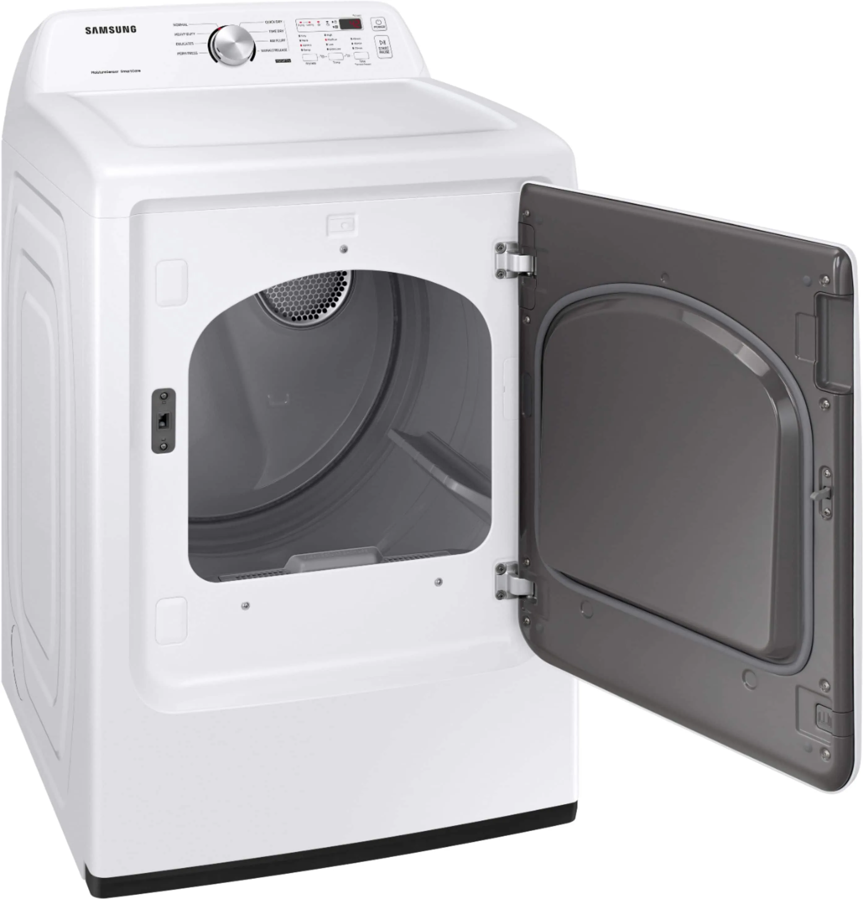 Customer Reviews Samsung 7 2 Cu Ft Electric Dryer With Sensor Dry White Dve45T3200W Best Buy