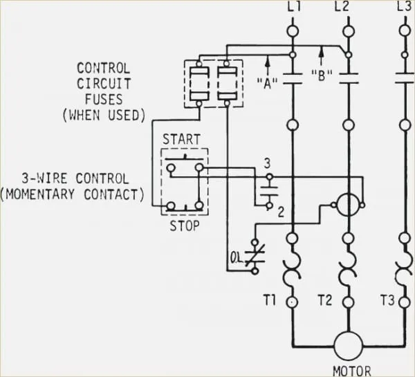 Cutler Hammer Motor Starter Wiring Diagram