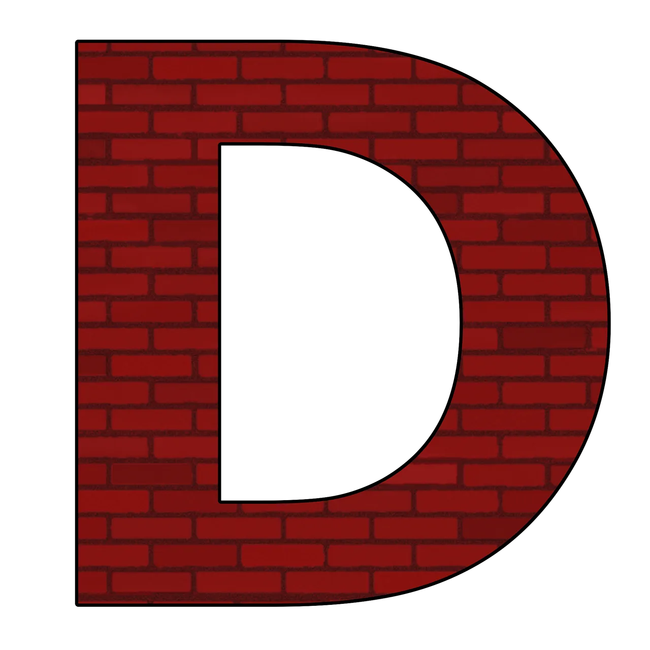 D Alphabet Letter