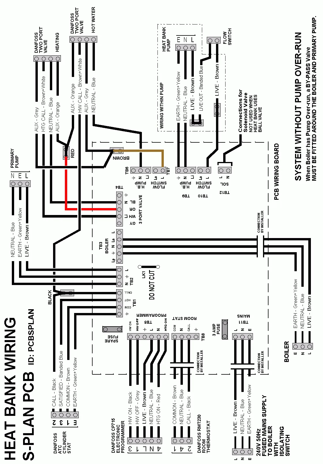 Danfoss 3 Port Motorised Valve Wiring Diagram Wiring Diagram