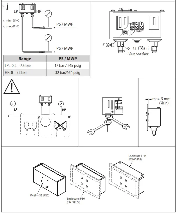 Danfoss Oil Differential Pressure Switch Wiring Diagram Danf