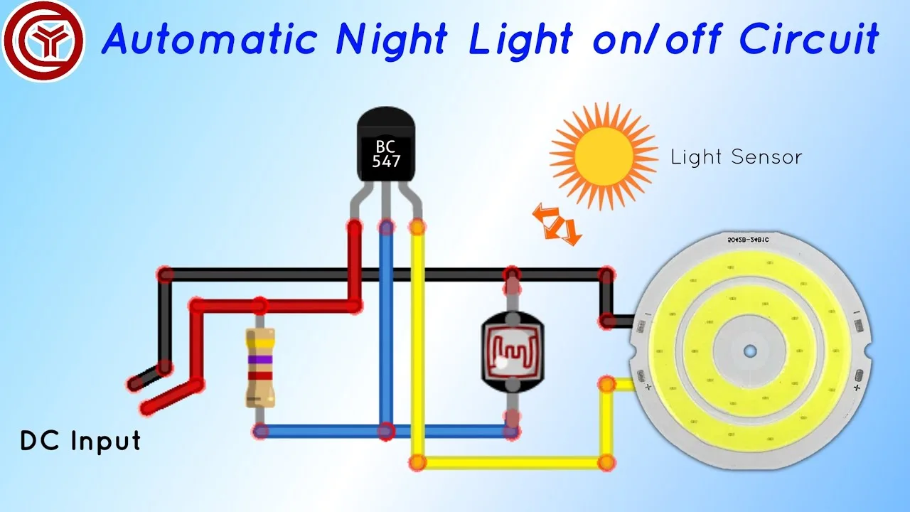 Day Night Circuit Diagram