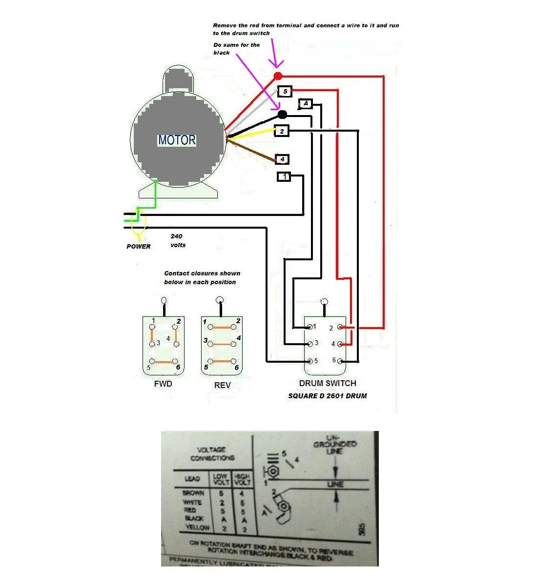 Dayton Drum Switch Wiring Diagram Wiring Diagram