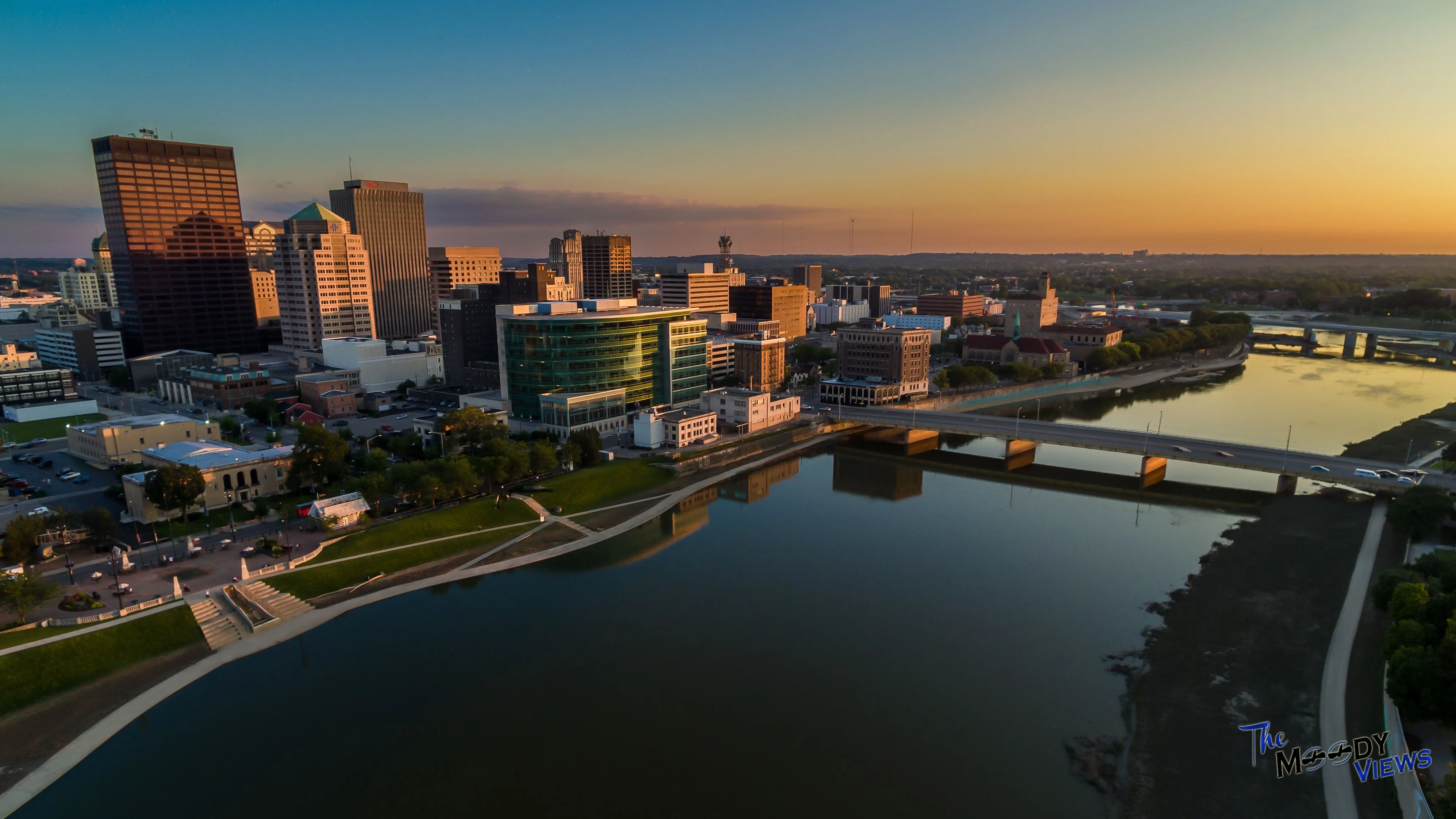 Dayton Ohio Skyline 3989X2244 Ohio Skyline Dayton Ohio