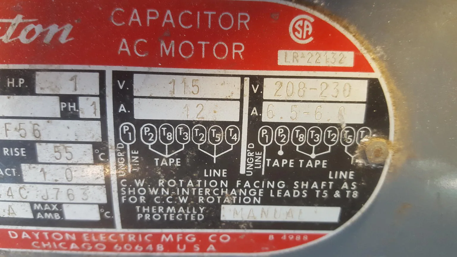 Dayton Reversible Motor Wiring Diagram Wiring Diagram