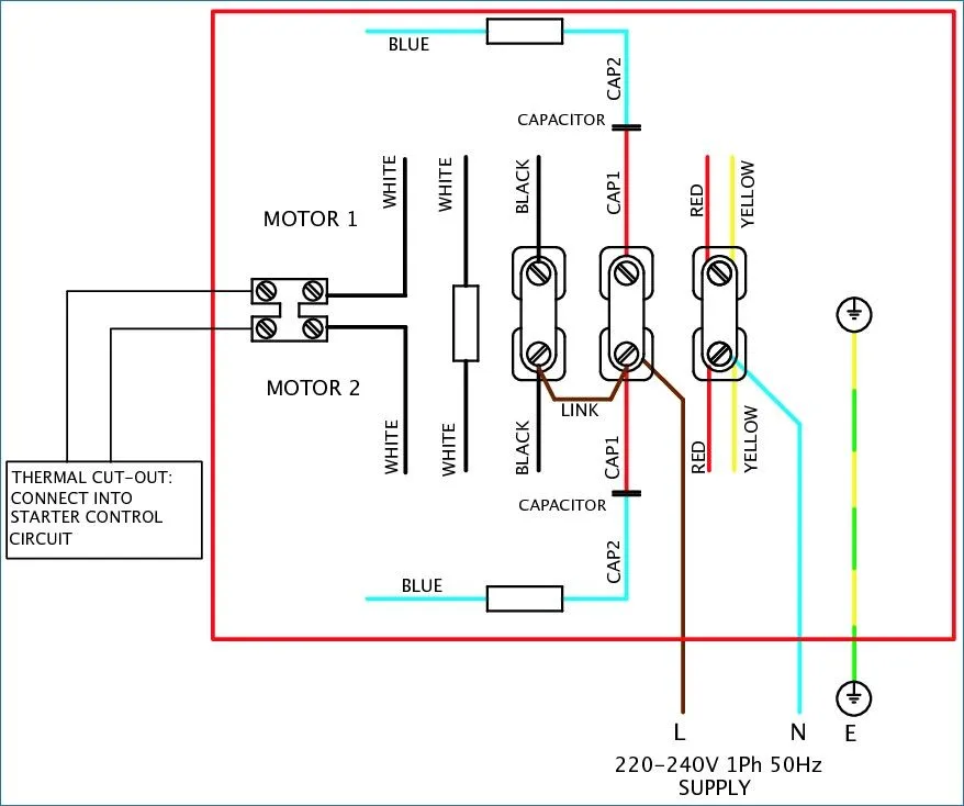 Dayton Single Phase Motor Wiring Diagram