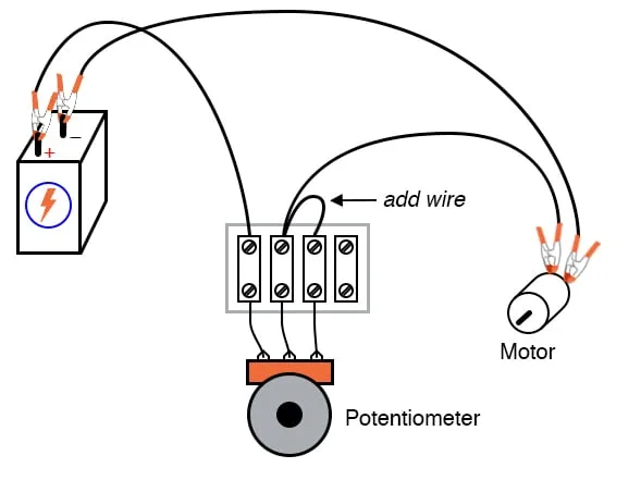Dc Lab Potentiometer As A Rheostat Dc Circuit Projects Electronics Textbook