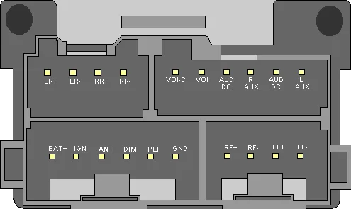 Delco Car Radio Stereo Audio Wiring Diagram Autoradio Connector Wire Installation Schematic