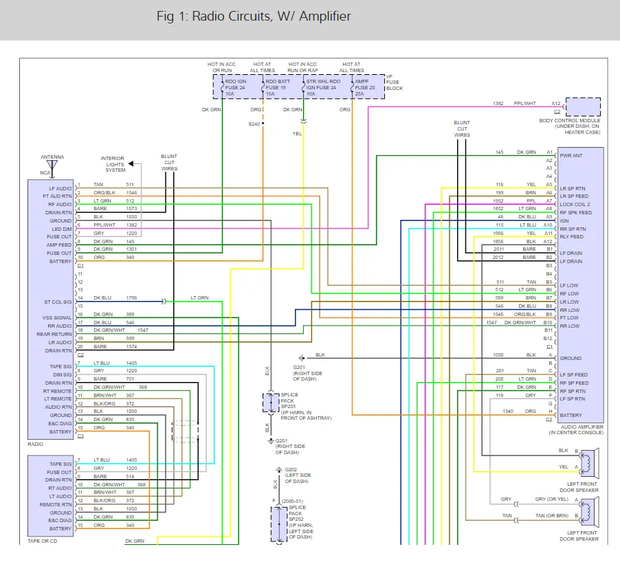 Delco Gm Radio Wiring Diagram