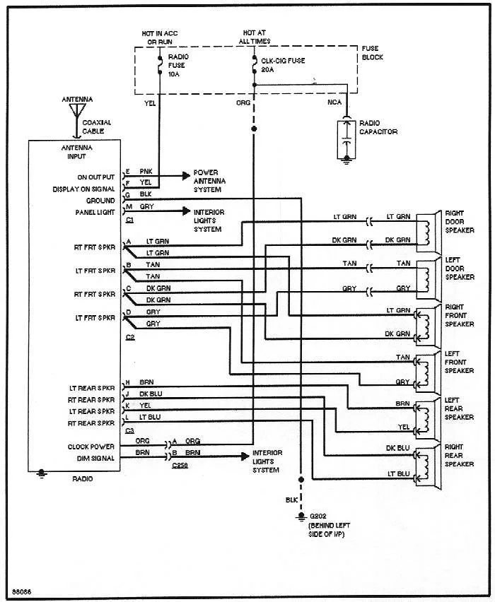 Delco Radio Wiring Schematic