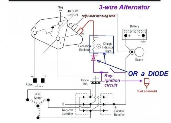 Delco Voltage Regulator Schematic