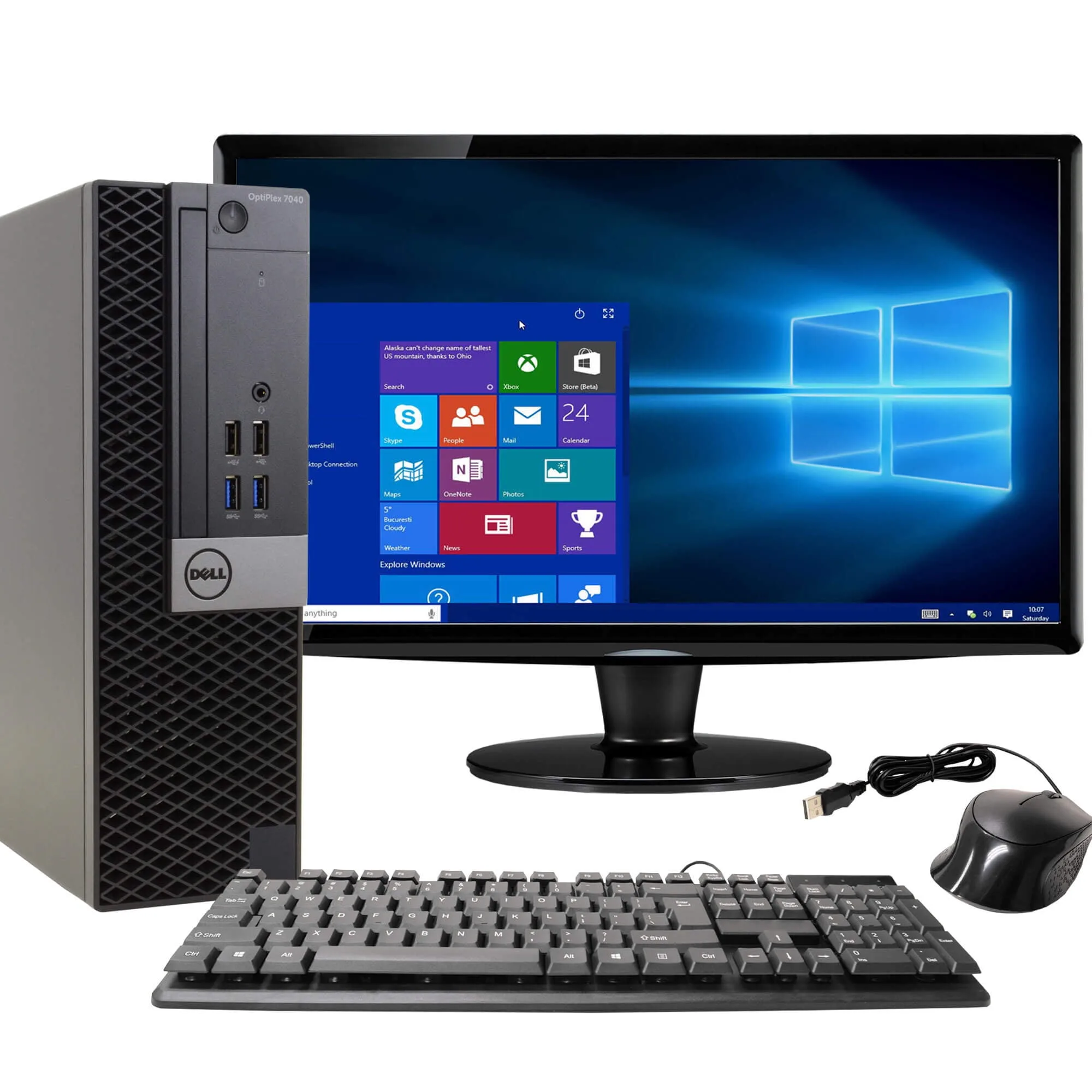Dell Optiplex 7040 Desktop Computer Pc Intel Quad Core I7 512Gb Ssd 16Gb Ddr4 Ram Windows 10