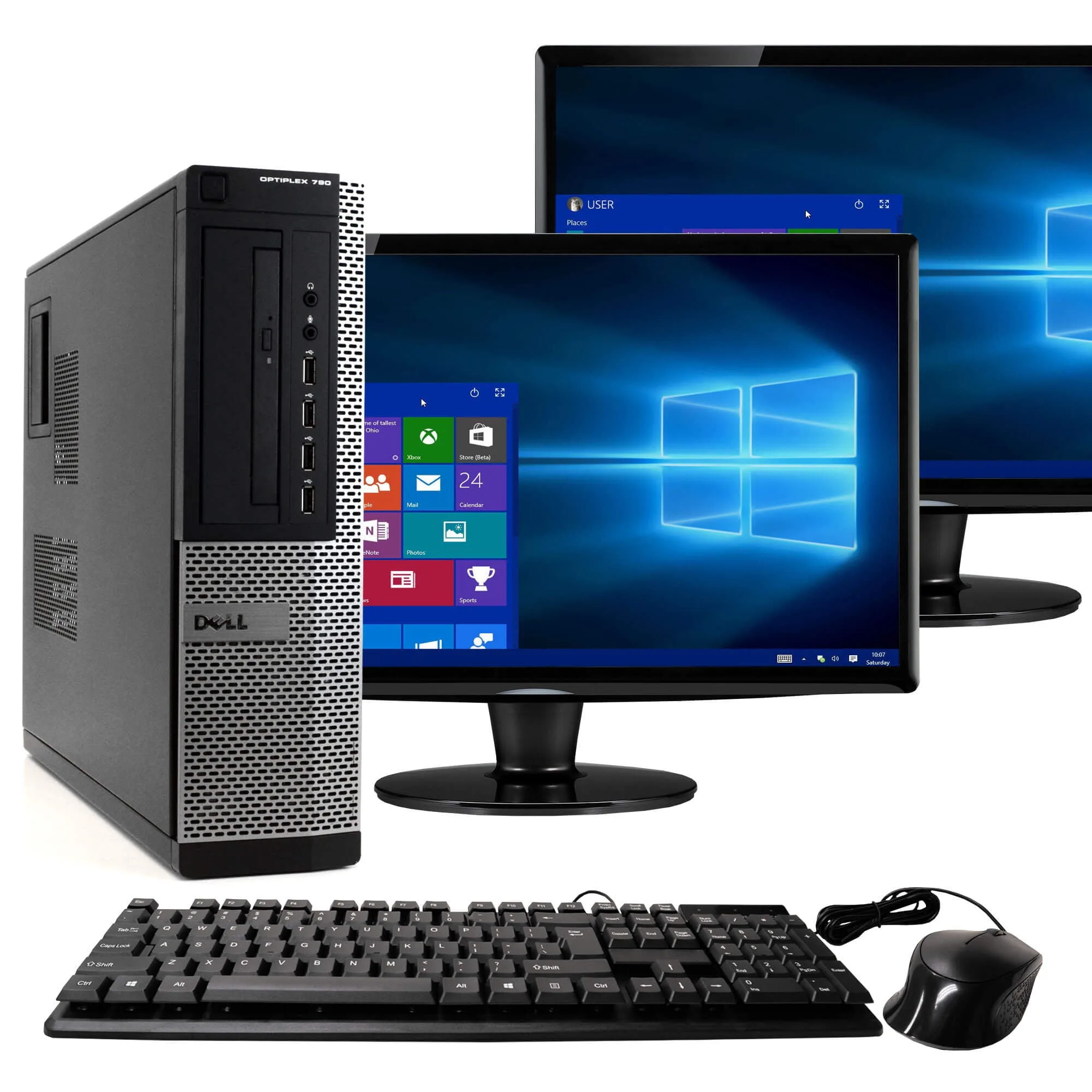 Dell Optiplex 790 Desktop Computer Pc 3 40 Ghz Intel I7 Quad Core Gen 2 16Gb Ddr3 Ram 1Tb