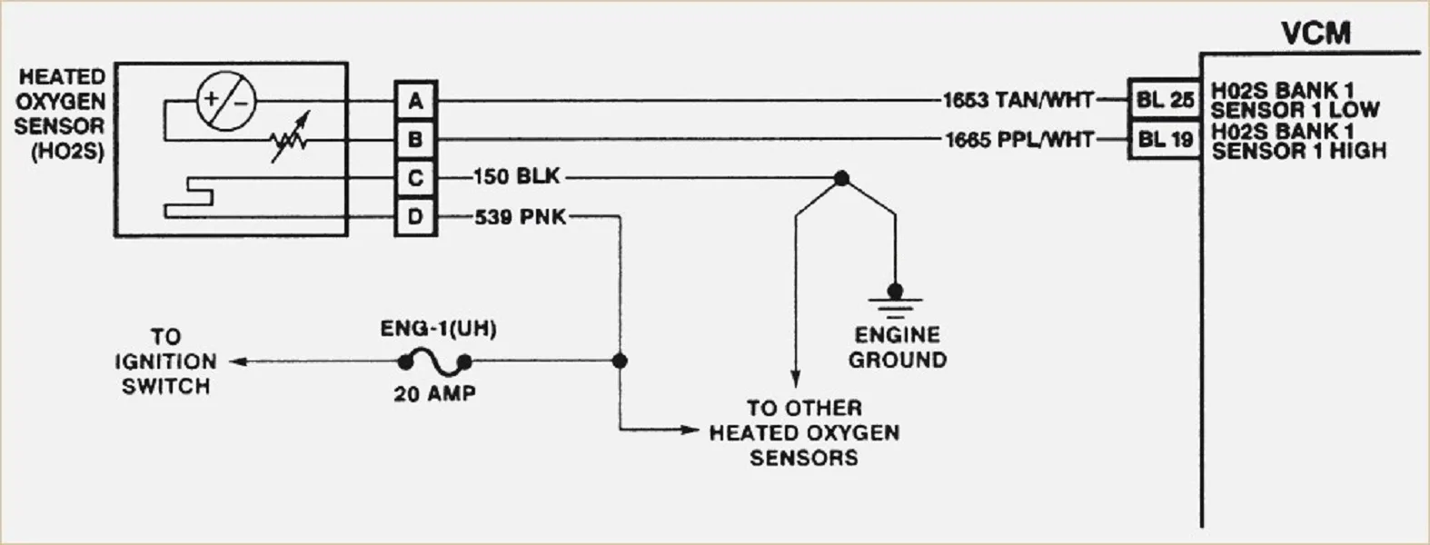 Denso O2 Sensor Wiring Diagram