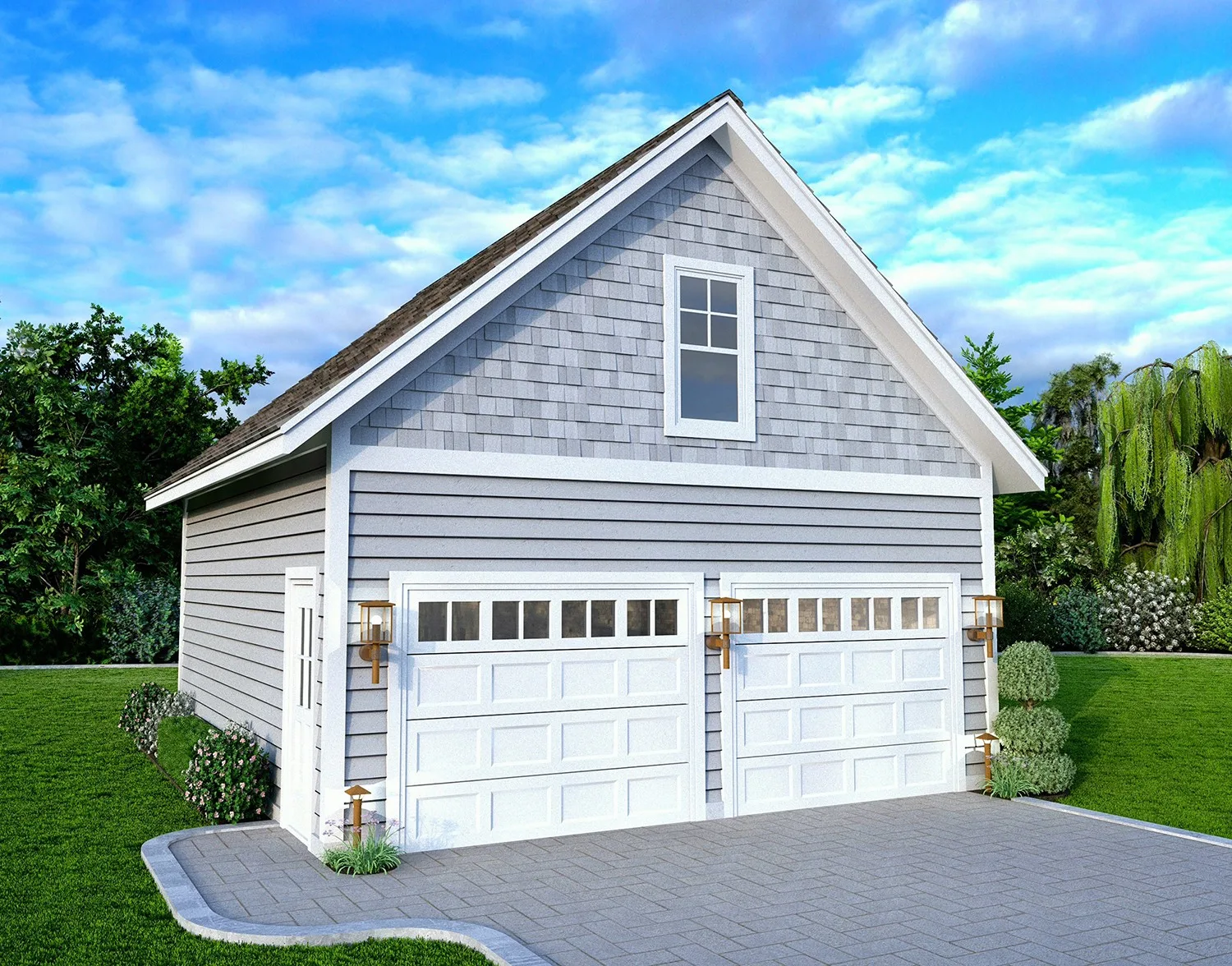 Detached Garage Plans Modern Luxury Low Cost Home Plans
