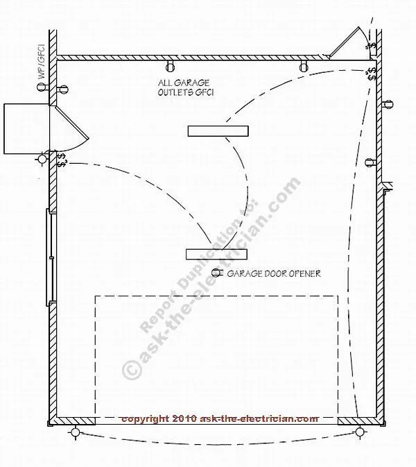 Detached Garage Wiring Plan